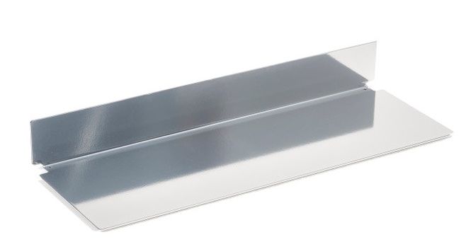 CPU holder for Eiermann table frame 2 STAINLESS STEEL POLISHED (REPLACED CHROMED) / FOR TABLE BOTTOM 66 cm Richard Lampert SINGLE PIECES